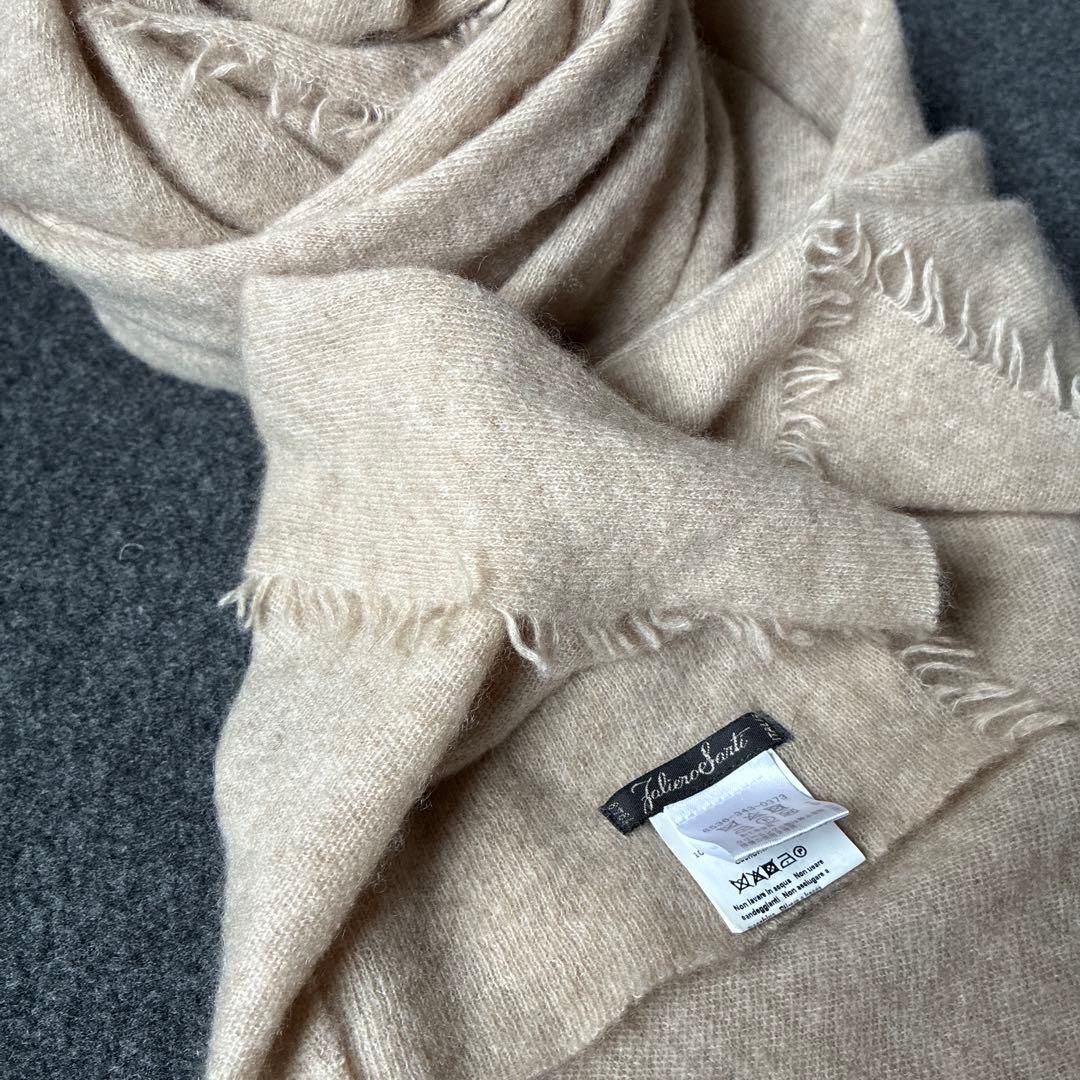 ファリエロサルティ　カシミヤ100% ストール　Faliero Sarti