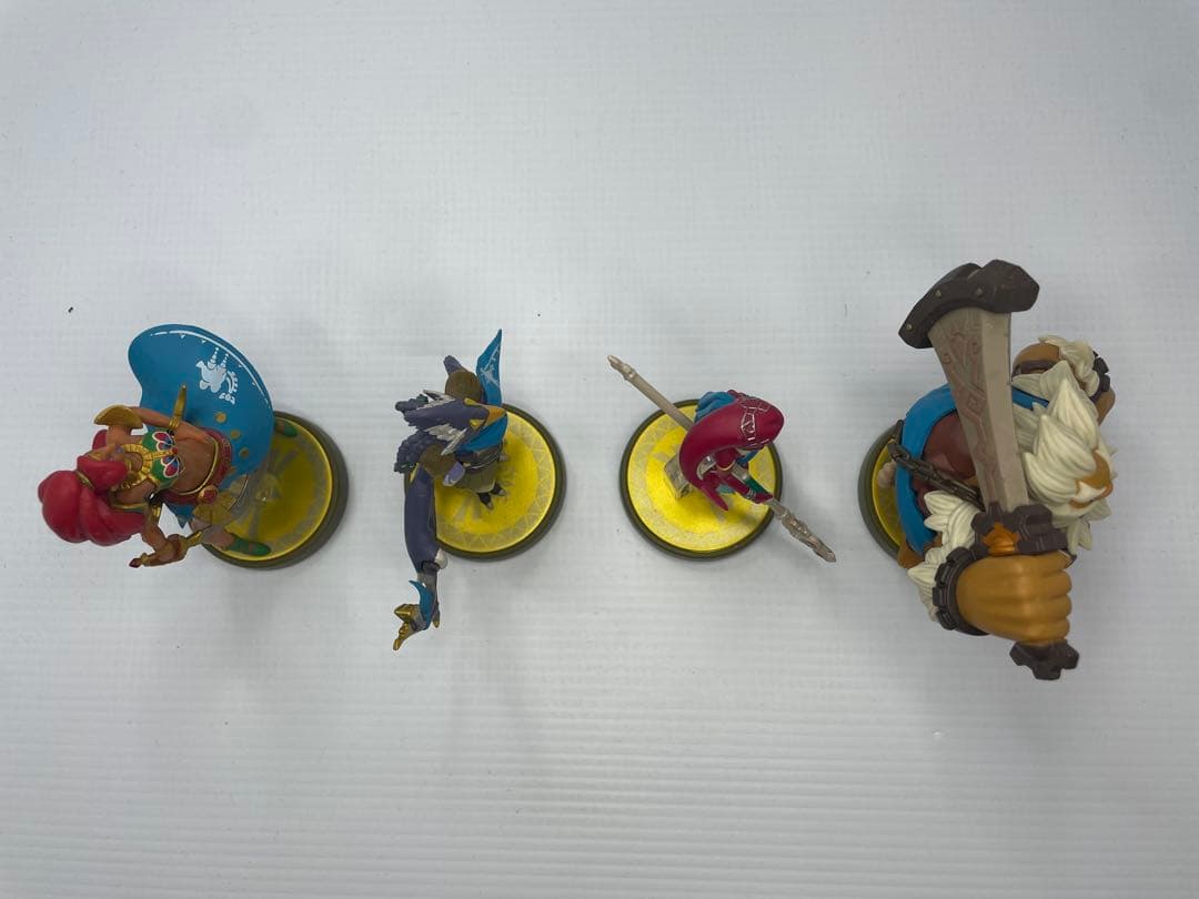 amiibo ミファー　ダルケル　リーバル　ウルボザ　ゼルダの伝説　あつ森　英傑