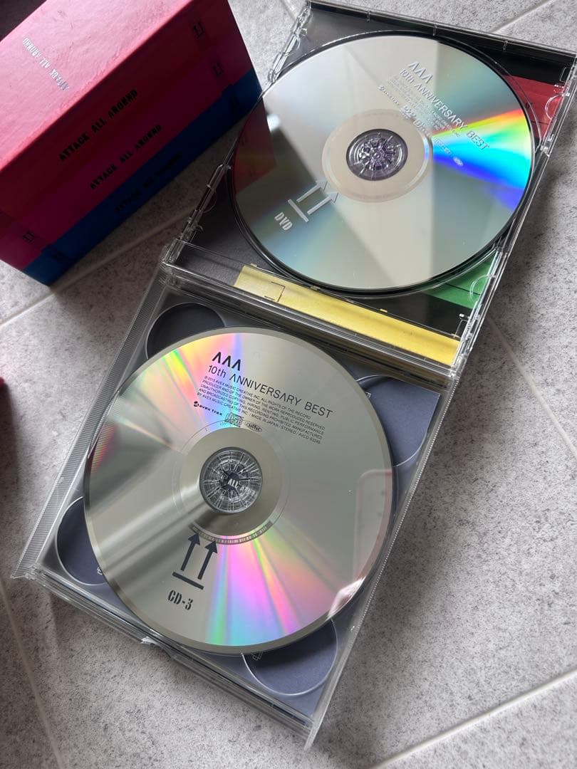 AAA DVDセット 10周年記念ライブなど