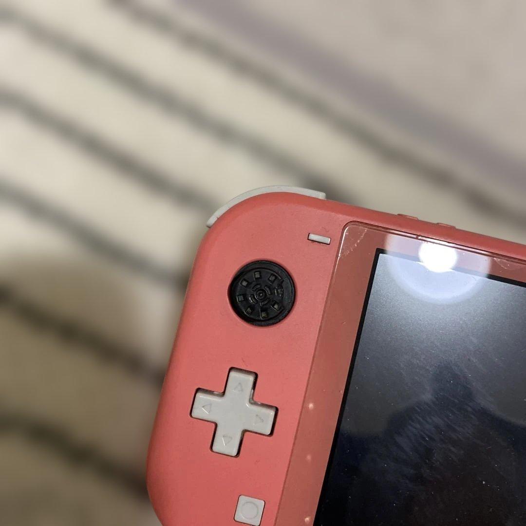 switchライト　ピンク　ジャンク品