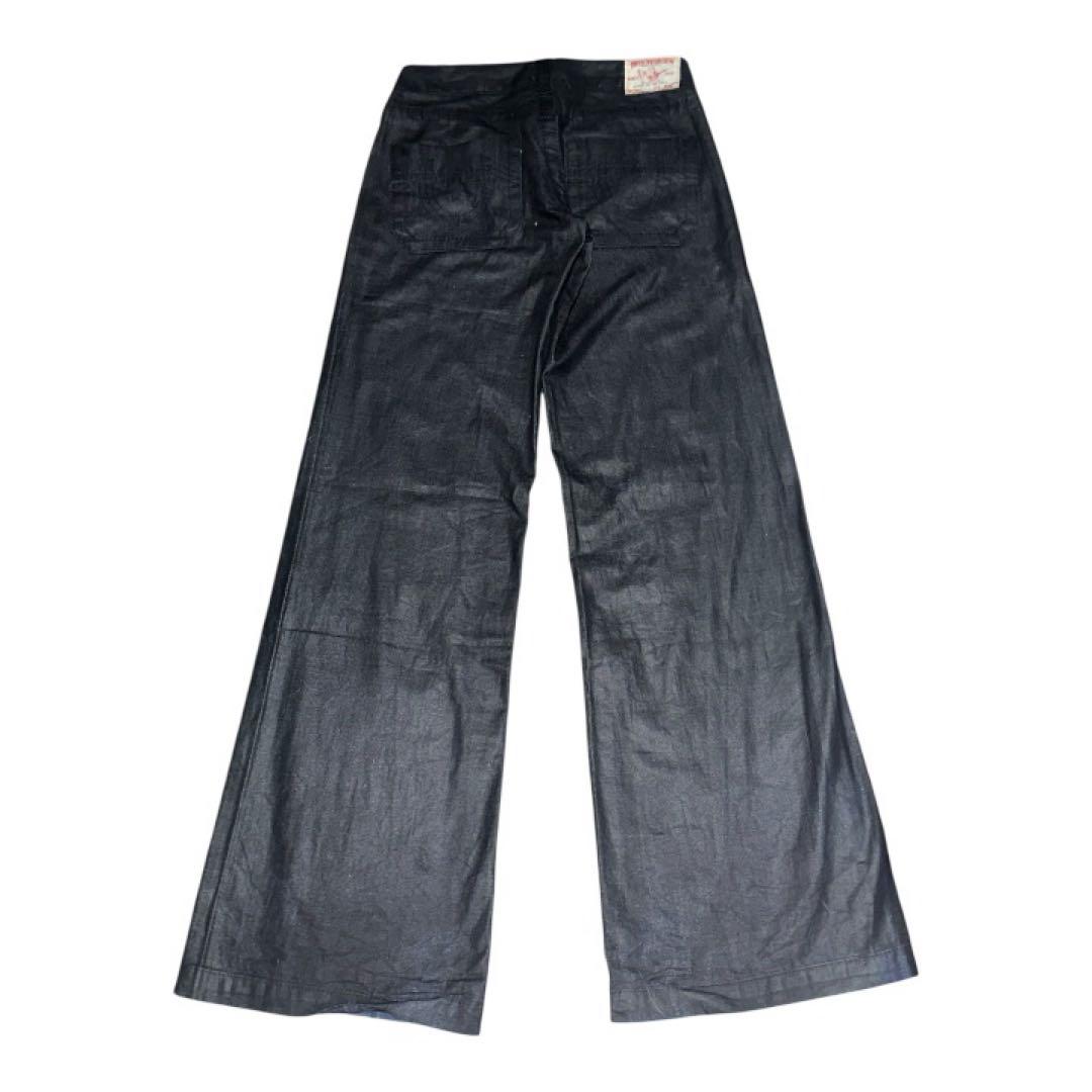 「へり」TRUE RELIGION coating denim