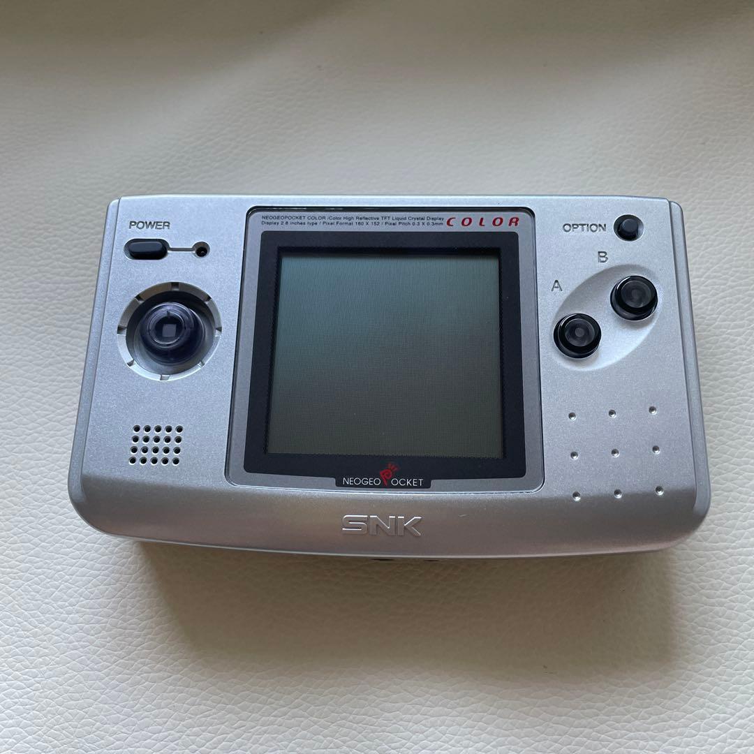 ネオジオポケットカラー（ジャンク品）& 大花火ソフト