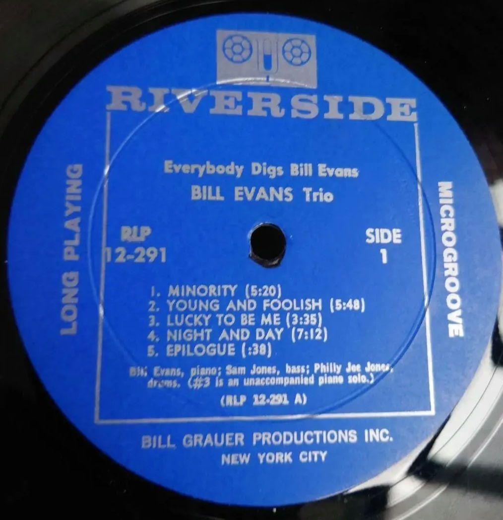 US極上美盤Everybody Digs Bill Evans