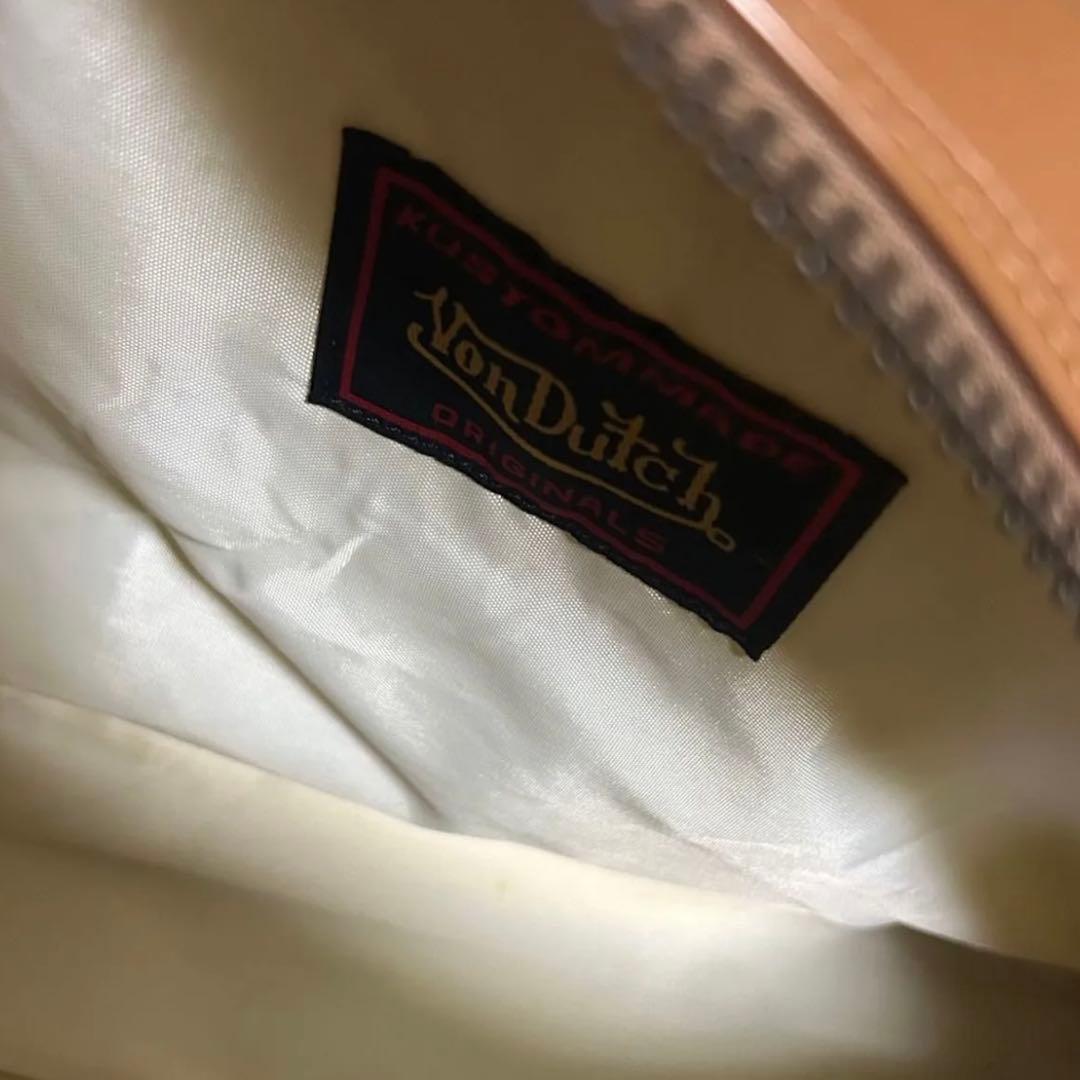 Von Dutch ボンダッチ バッグ ボストンバッグ ヴィンテージ　型崩れあり