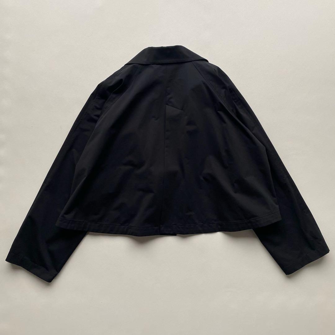 【24SS/未使用近】アドーア ハイゲージストレッチジャケット 黒 38