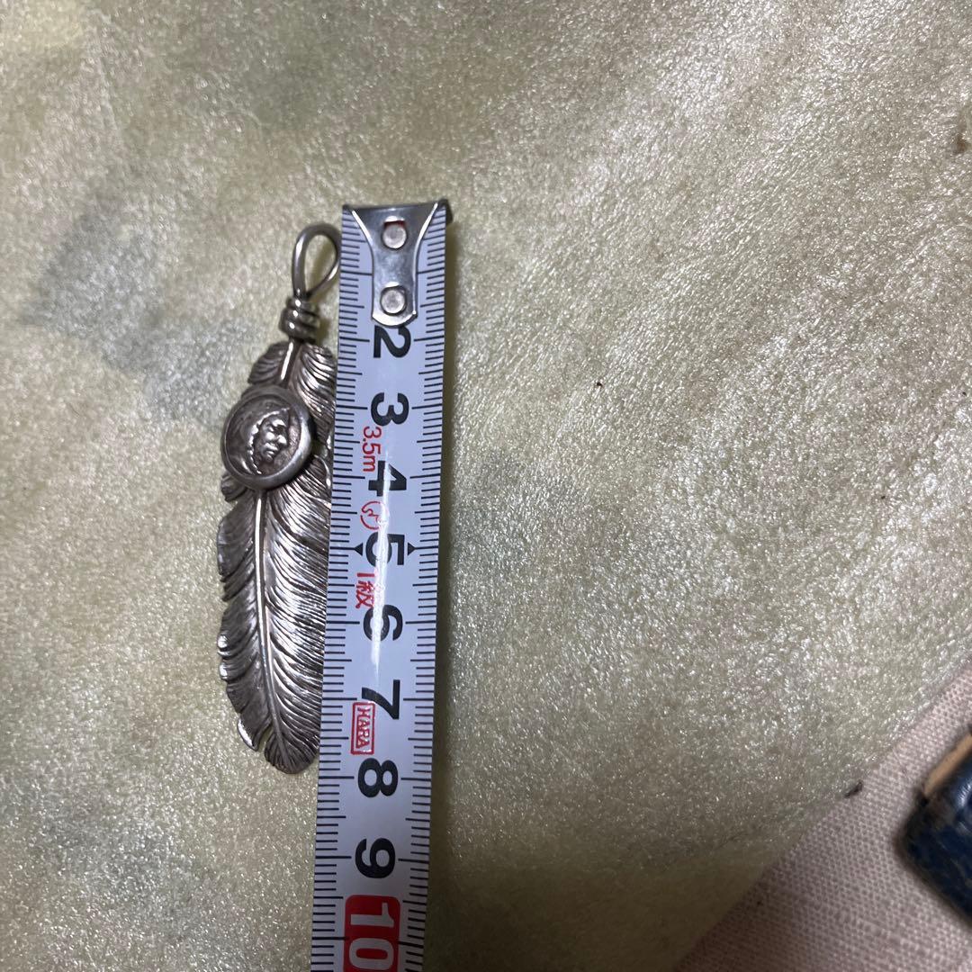 SAAD ペンダントトップ 特大 フェザー