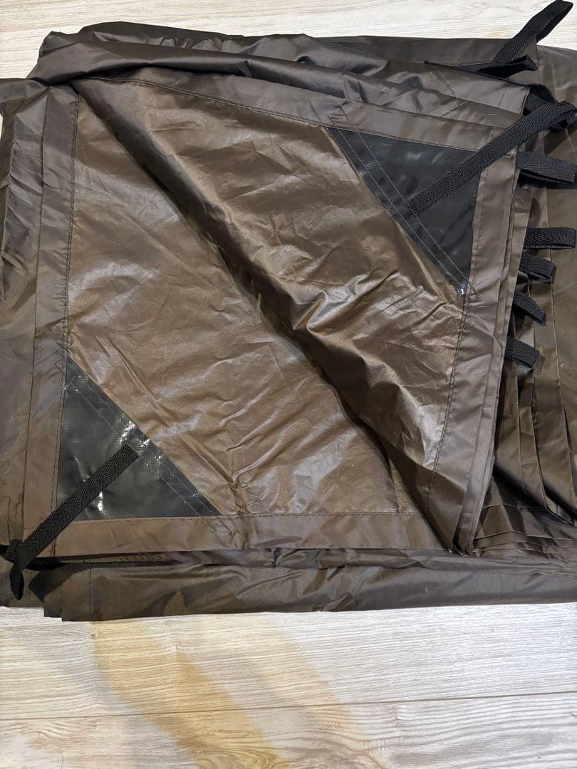 DD TARP 4 x 4 m コヨーテブラウン タープ テント