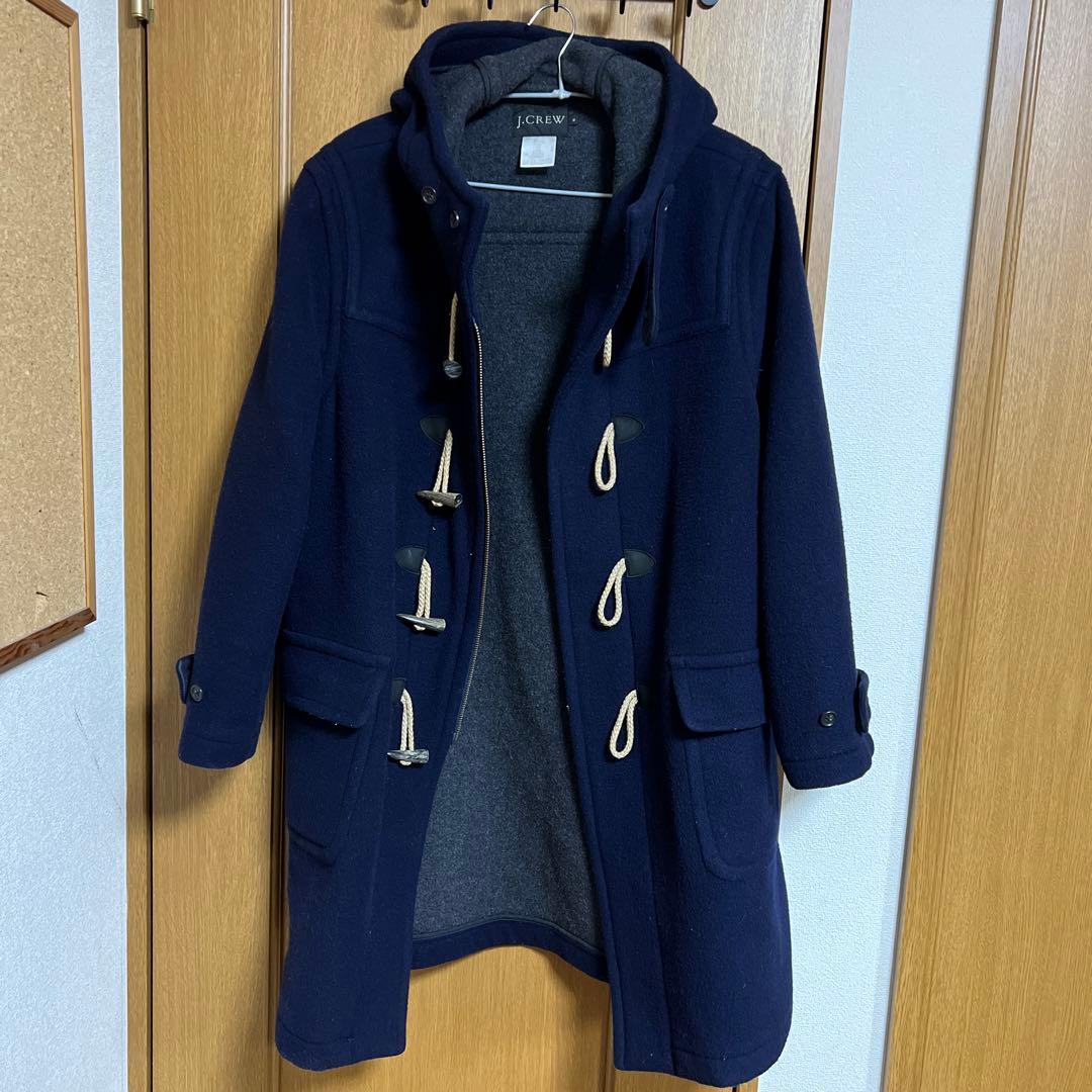 J.CREW ネイビー ダッフルコート Mサイズ