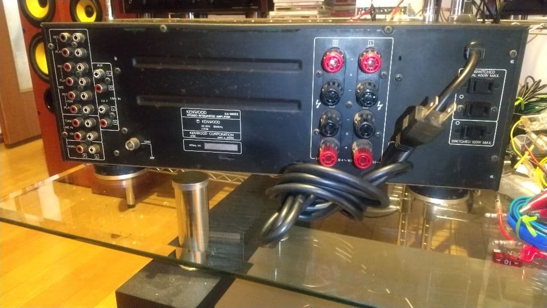 KENWOOD KA-990EX ステレオアンプ 下取り品 外装清掃＆動作確認済