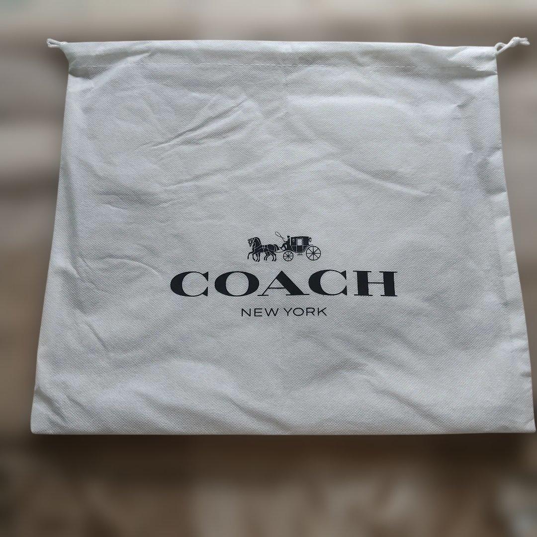 COACH♦ ベージュ チェック柄 ストール♦未使用