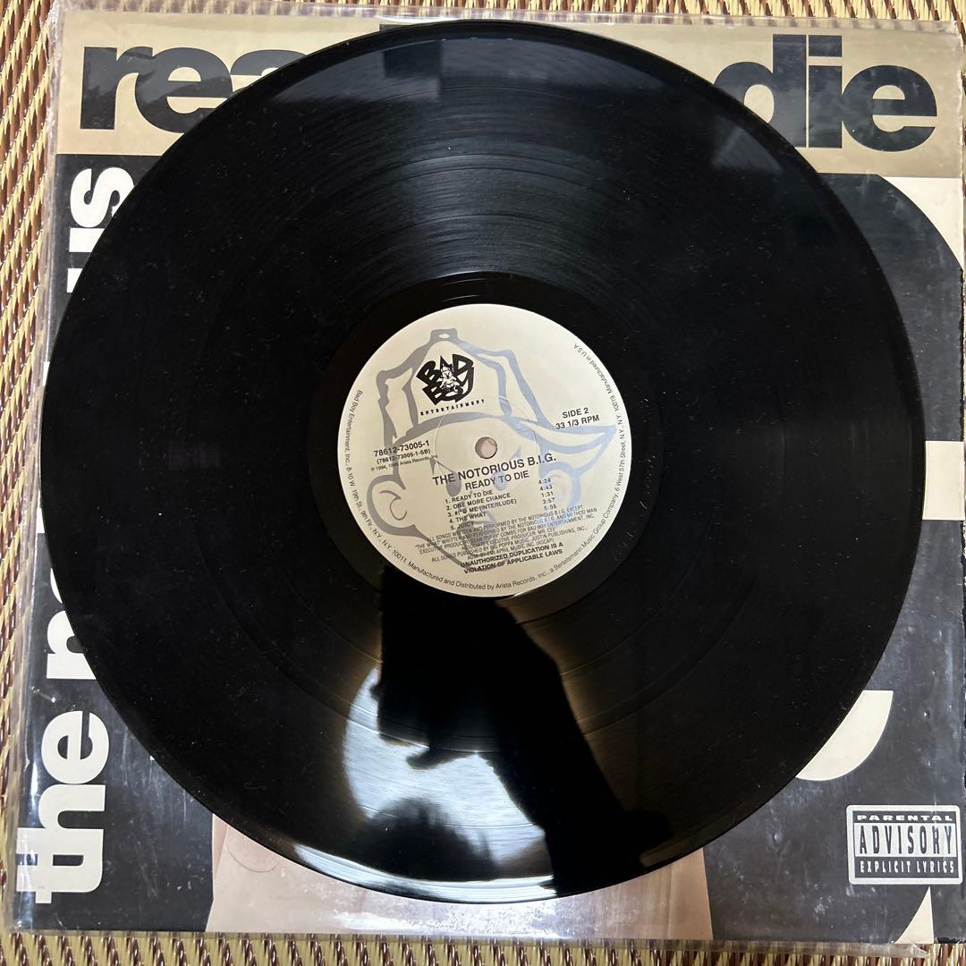 the notorious BIG ready to die 2LP オリジナル