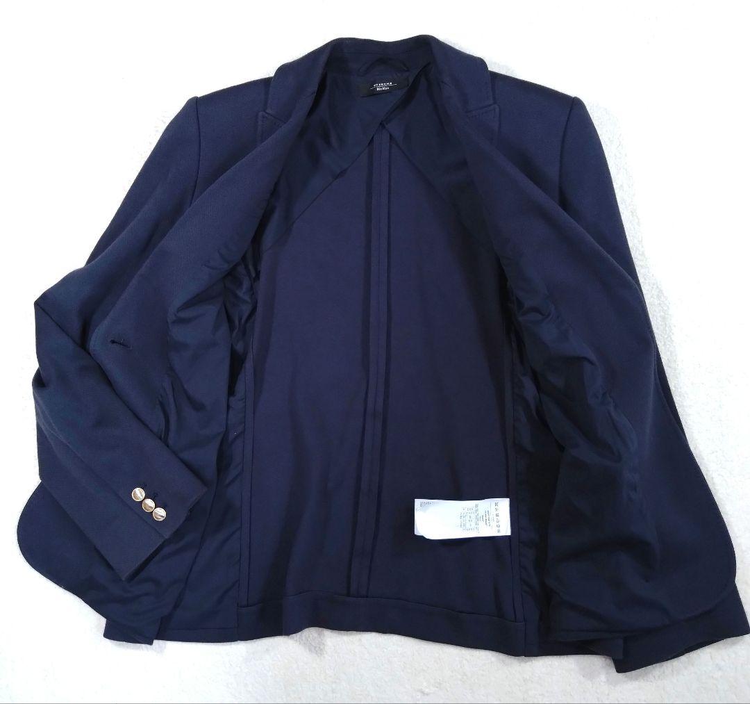 Weekend MaxMara　テーラードジャケット ネイビー 42 上品