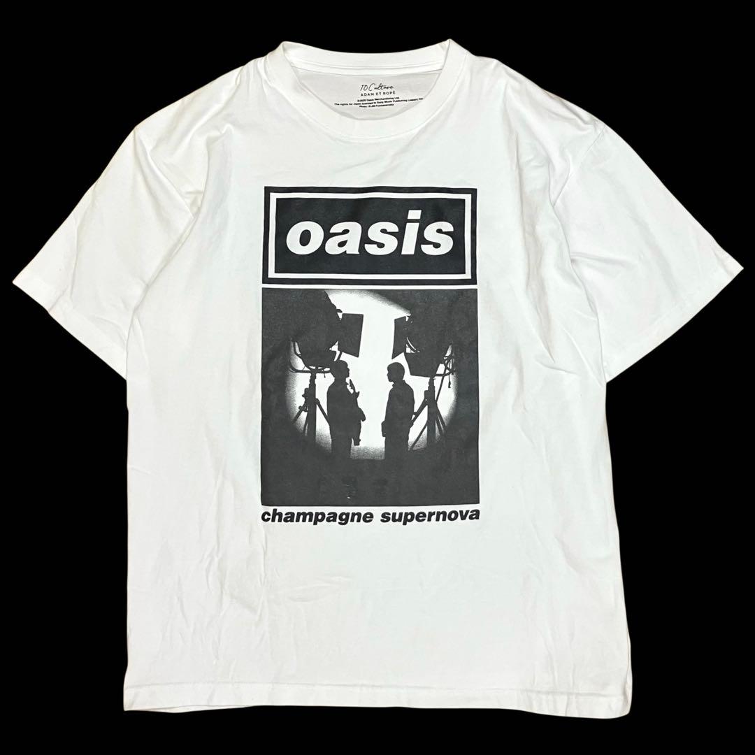 Oasis オアシス×adam et rope’ 別注Tシャツ アダムエロペXL