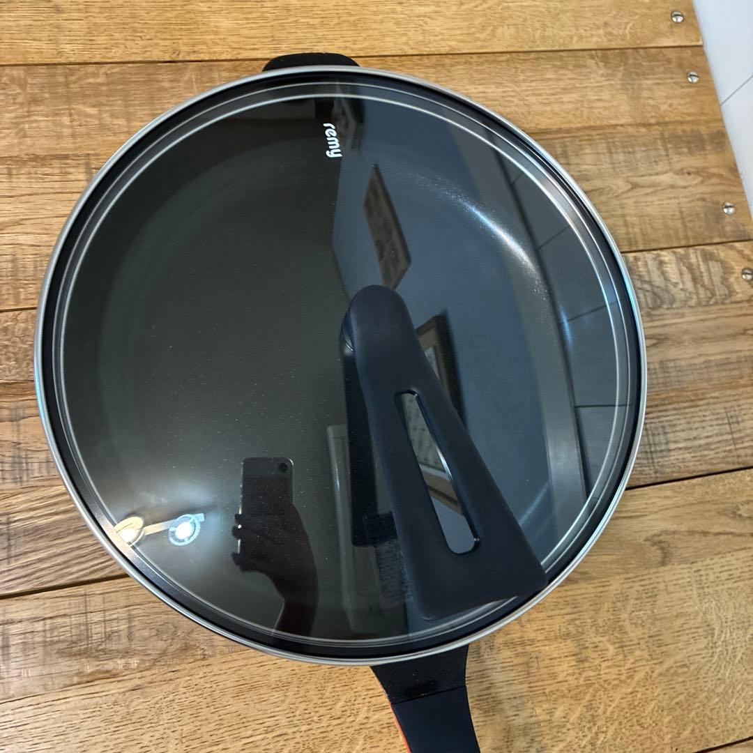 新品 レミパン ワイド レッド RHF-502