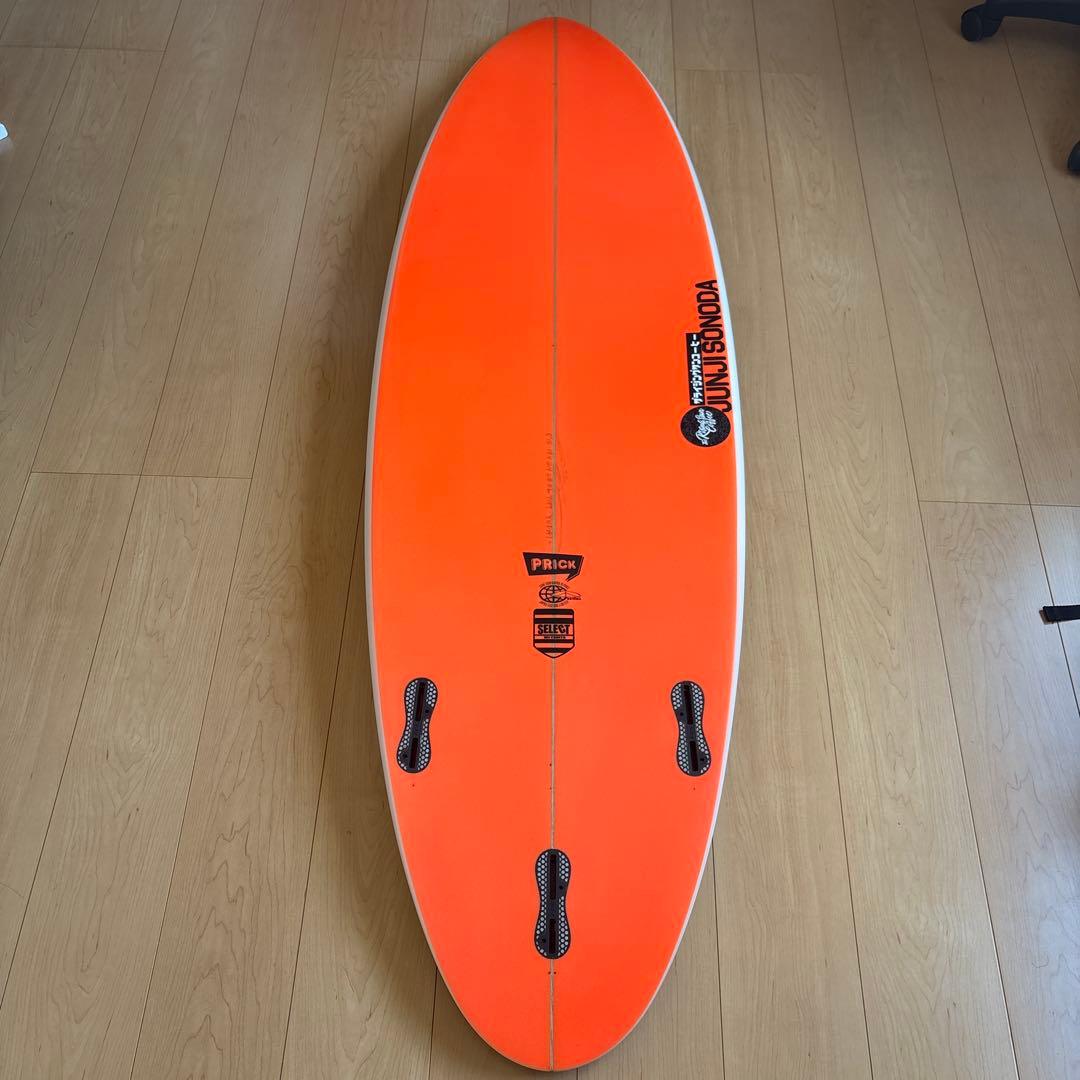 JUNJI SONODA SURFBOARDS PRICKモデル ブラシ入り