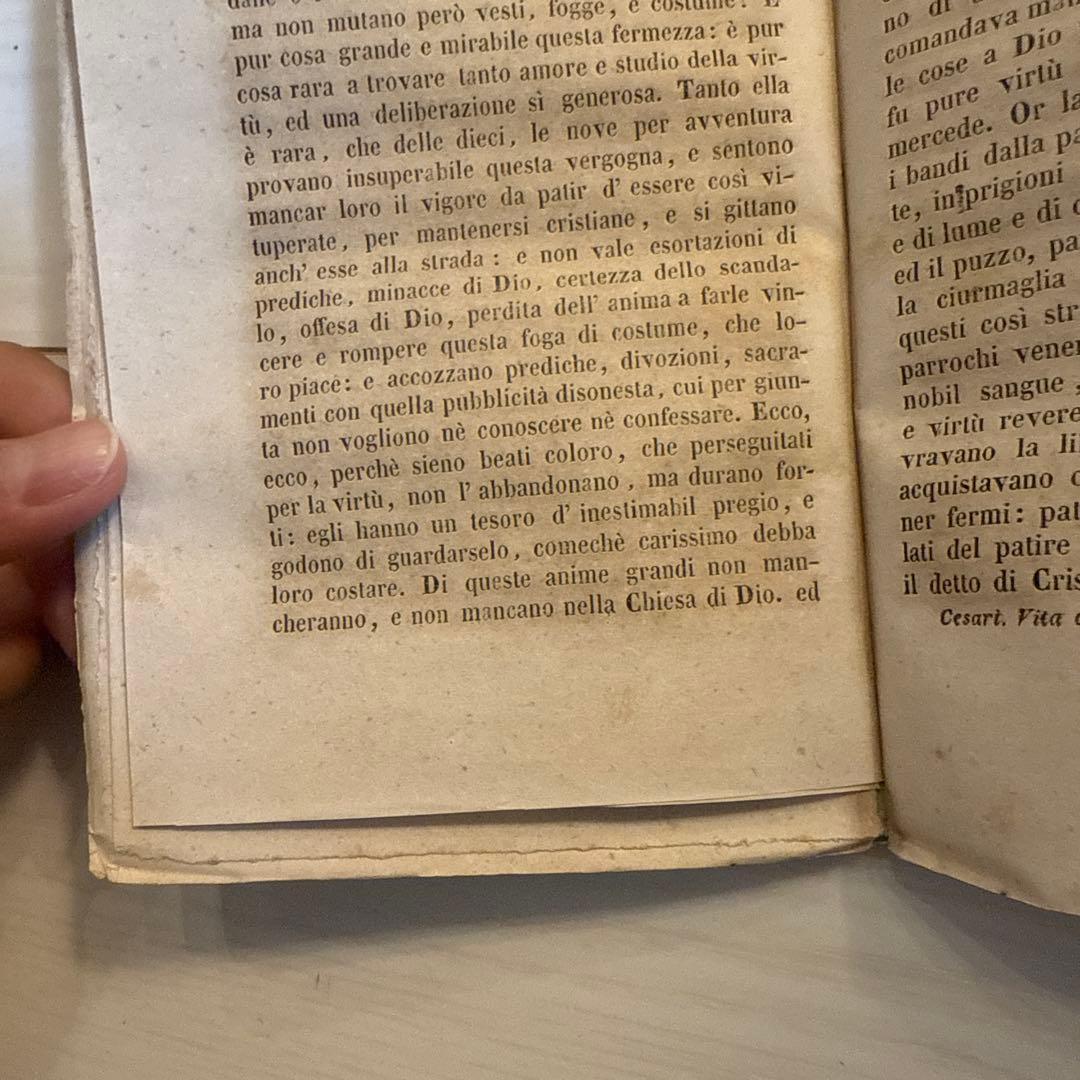 洋書 Opere complete del padre Antonio Cesari