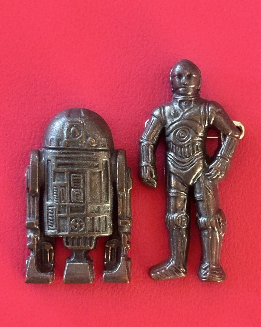 STAR WARS 1978年 スターウォーズ メタルバッジ3種類セット タカラ