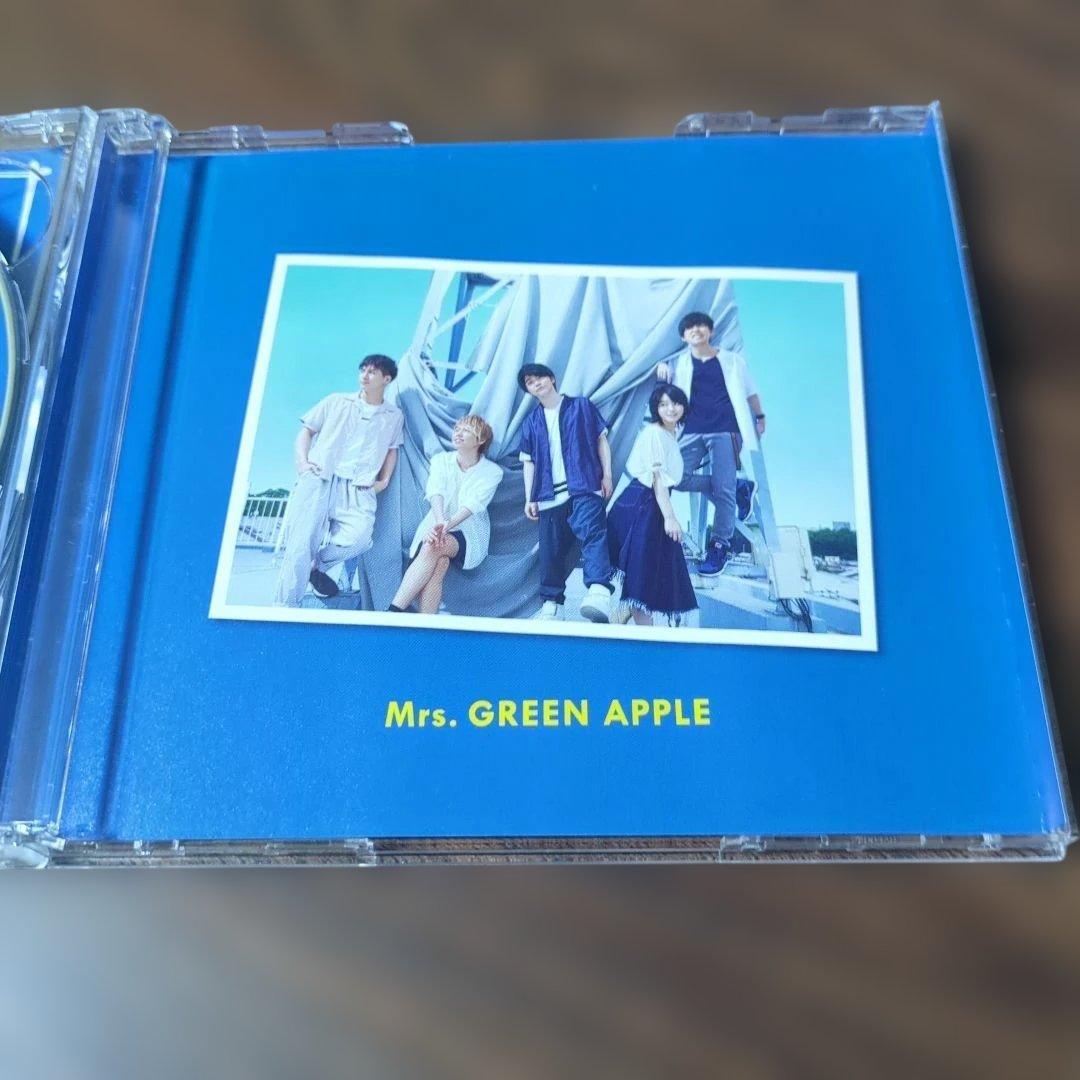 Mrs. GREEN APPLE 青と夏 CD シングル 中古　初回限定