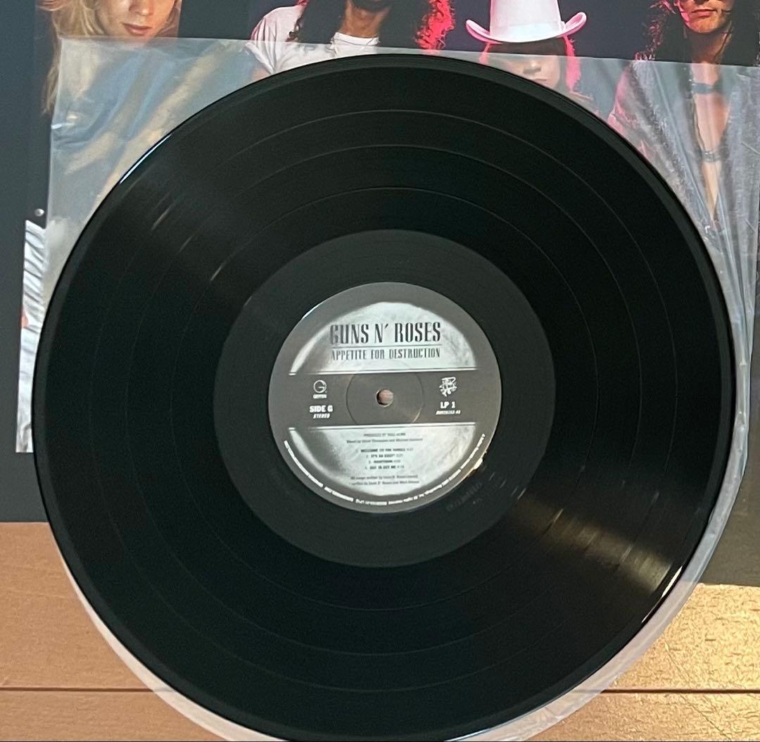 30周年記念限定盤2LP GUNS N' ROSES ガンズ＆ローゼズ　USオリ