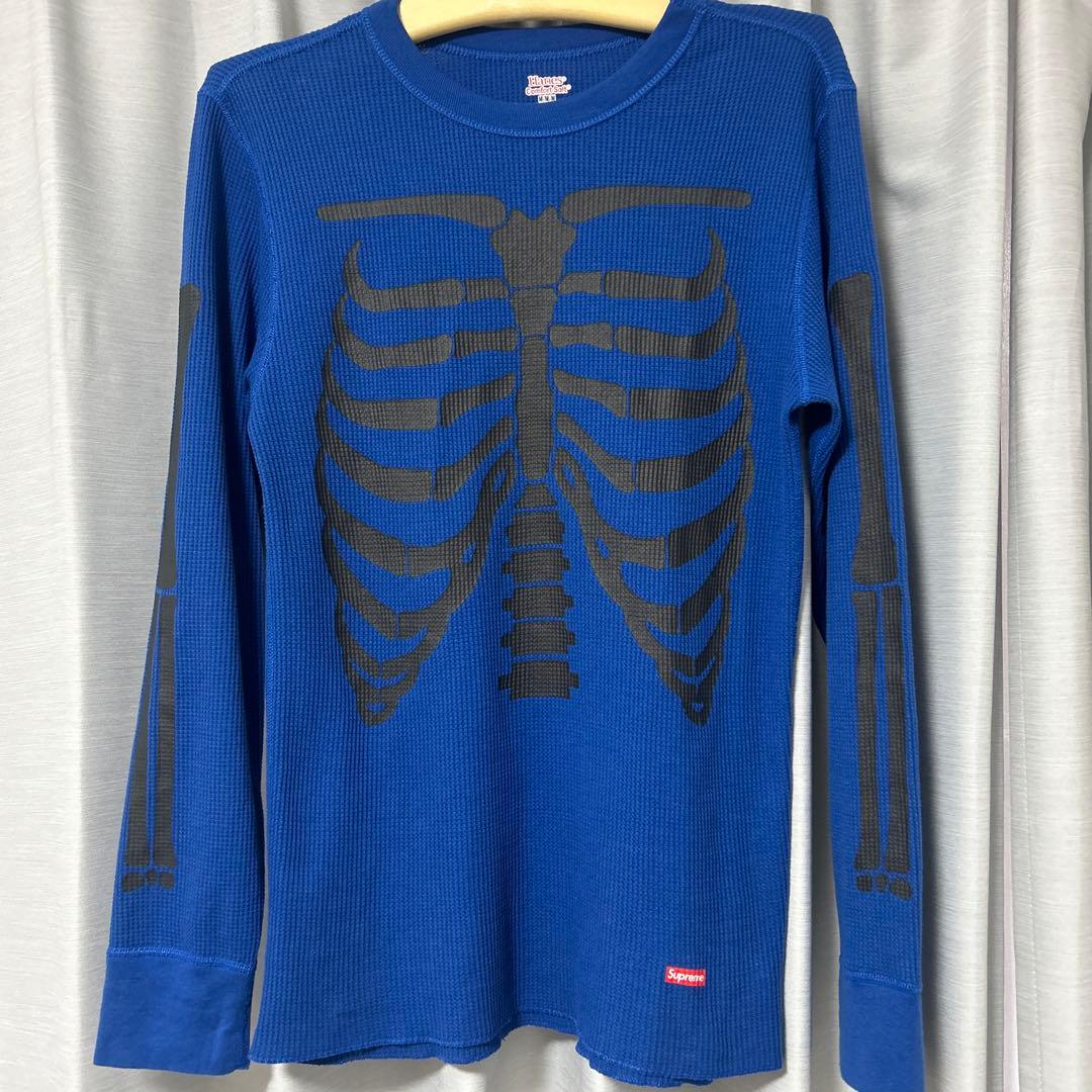 【超希少】Supreme Hanes Bones Thermal Crew