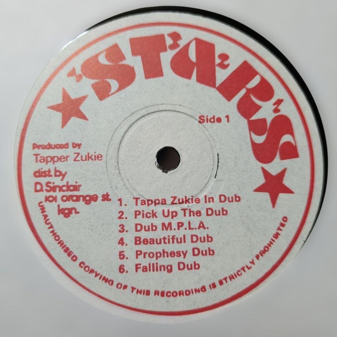 洋楽 TAPPER ZUKIE IN DUB ORIGINAL LP