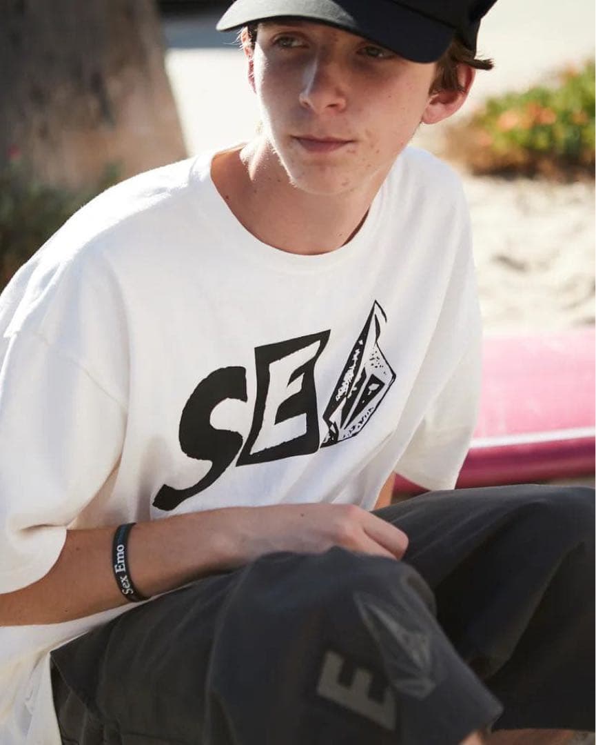 【新品未使用】WIND AND SEA X VOLCOM TEE White L