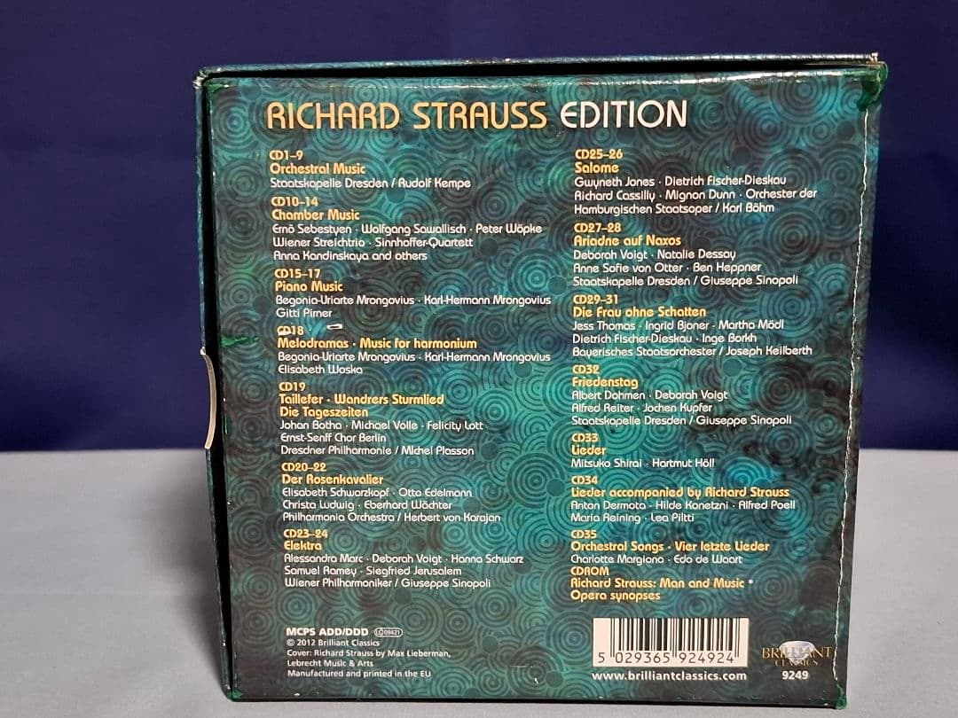 Ｒ．シュトラウス・エディション（３５ＣＤ） ＣＤ－ＲＯＭ１枚付き