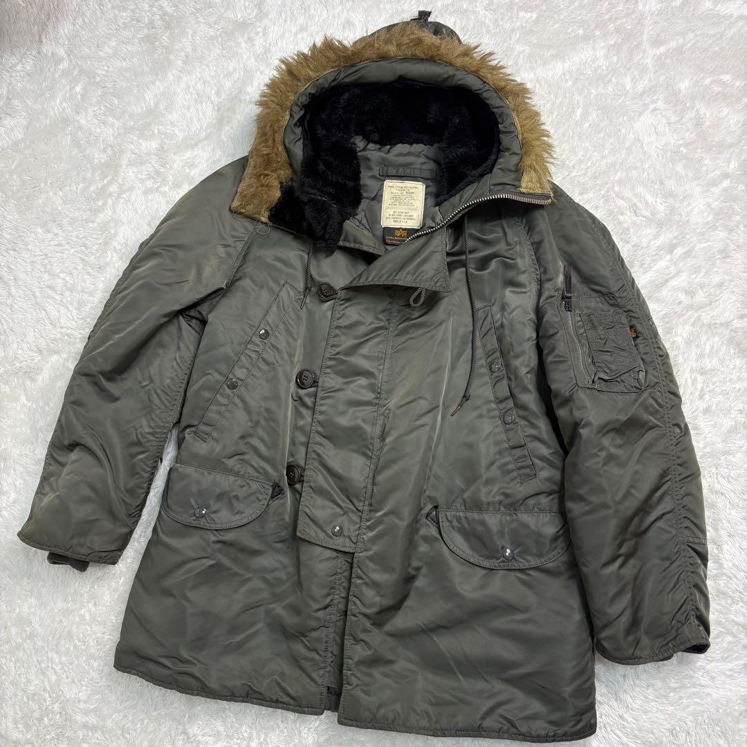 あ*お様 ALPHA INDUSTRIES 90s USA製 N-3B フライト