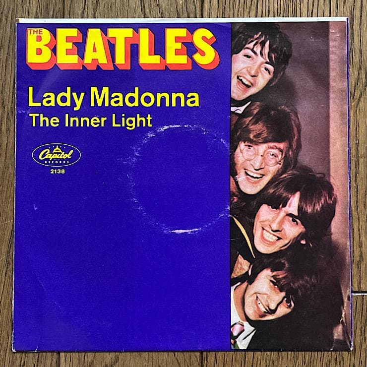 USオリジナル盤 ビートルズ LADY MADONNA