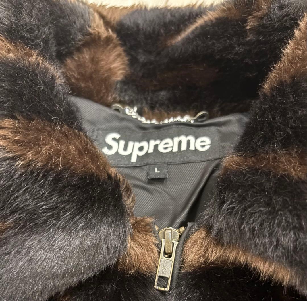 ジャケット・アウター Supreme Faux Fur Repeater Bomber Jacket