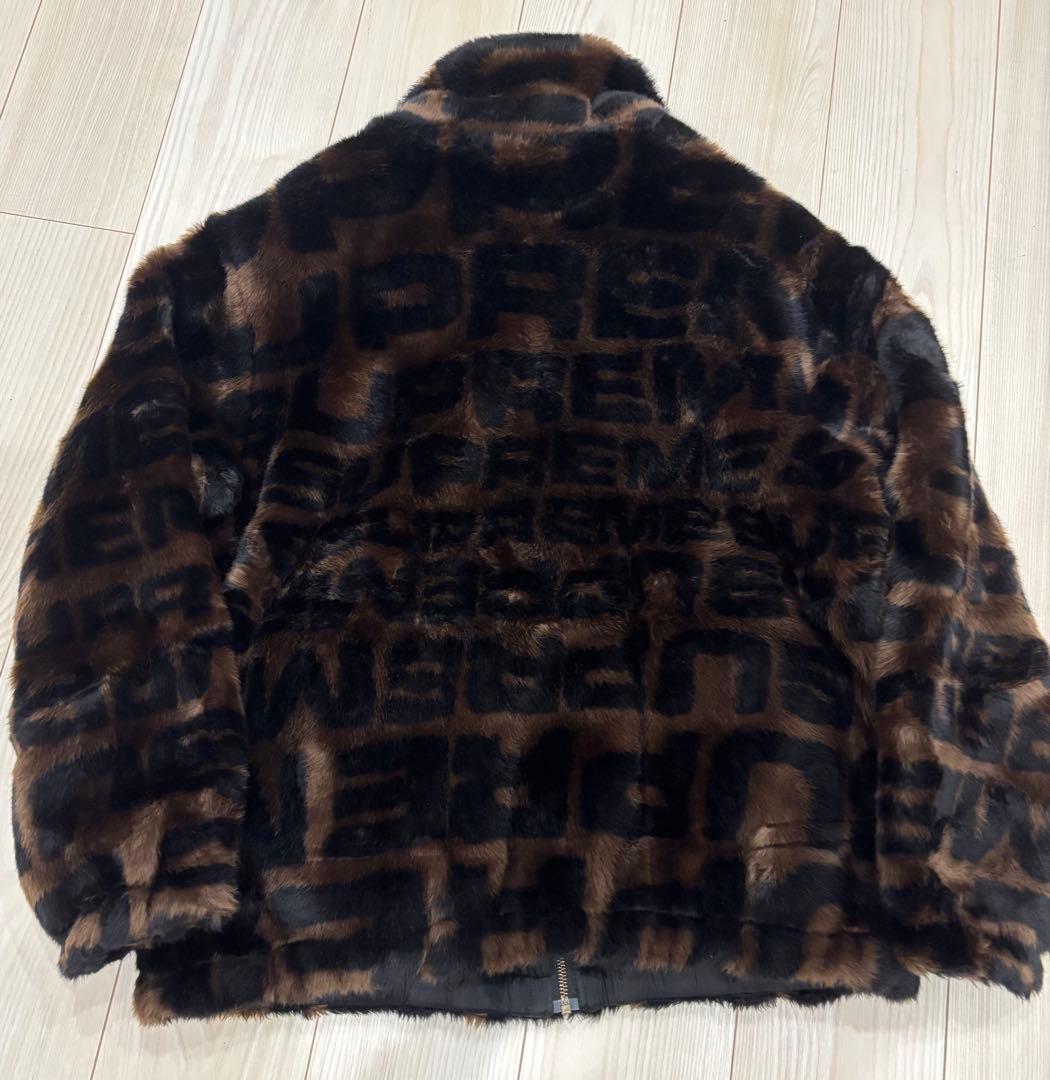 ジャケット・アウター Supreme Faux Fur Repeater Bomber Jacket