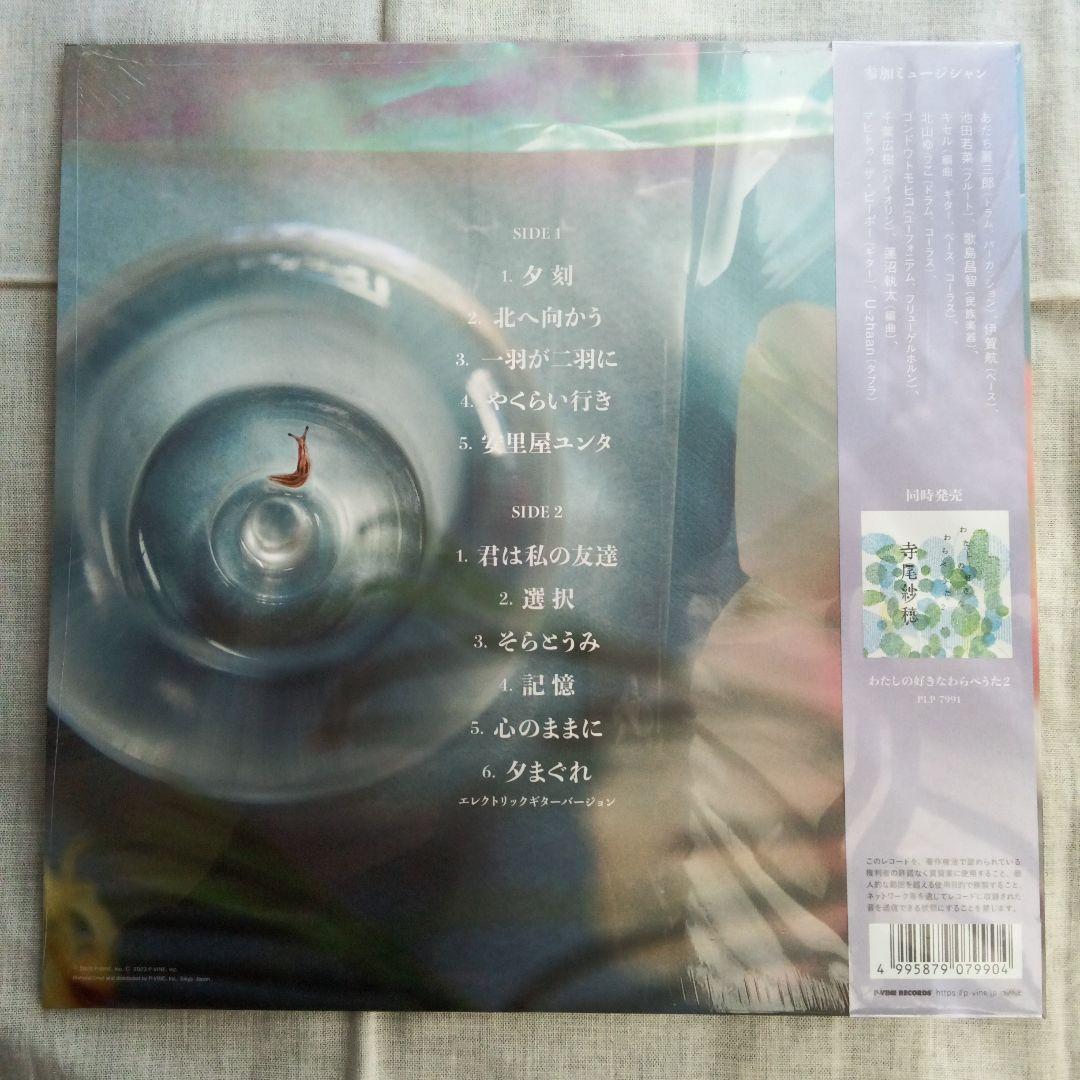 【新品未開封】寺尾紗穂 北へ向かう レコード