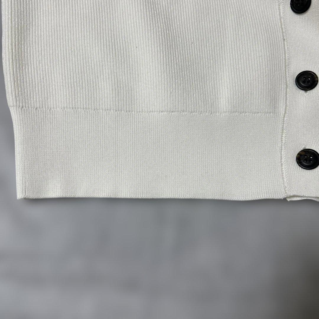 ♡美品♡ Spick & Span 片畔ニットカーディガン ホワイト