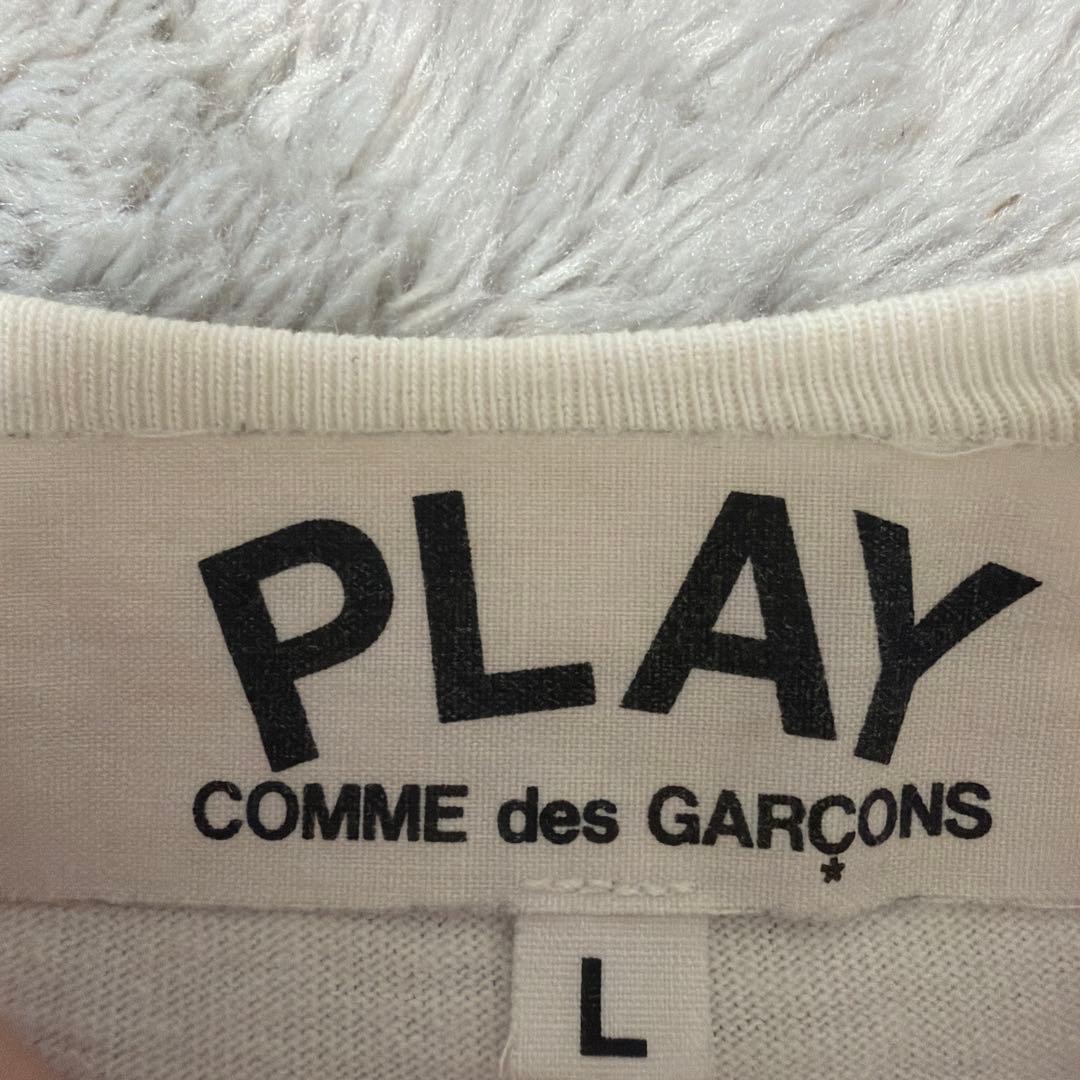 COMME des GARÇONS PLAY ハートTシャツ L