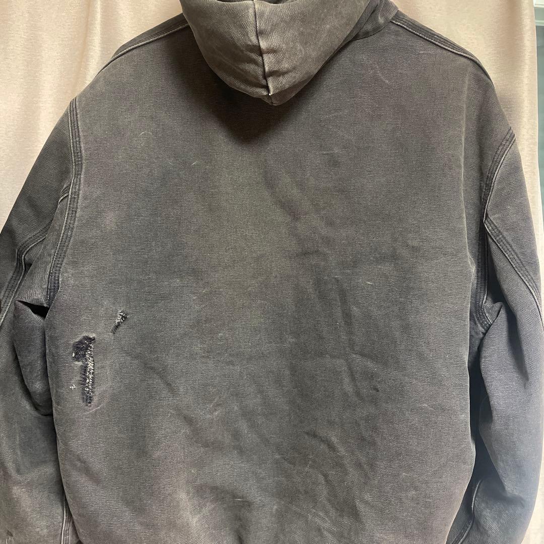 Carhartt フード付きグレージャンパー