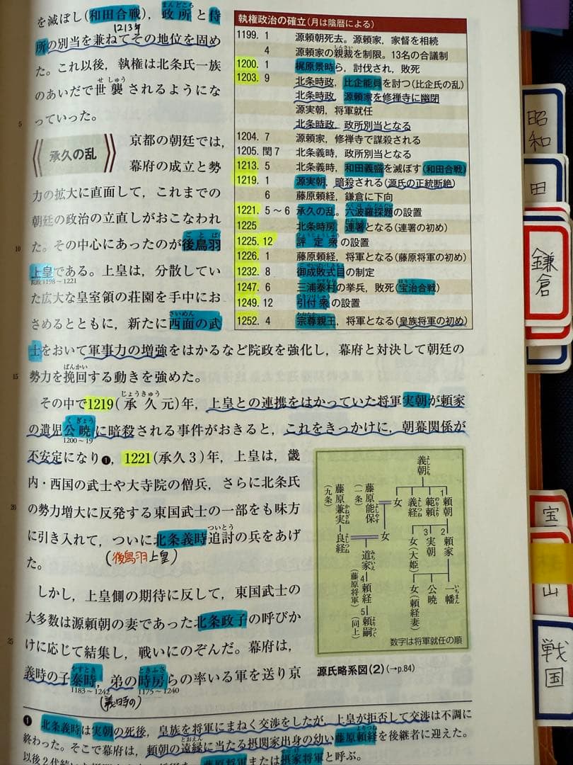 詳説 日本史 B 改訂版 あべしゅんこ参考