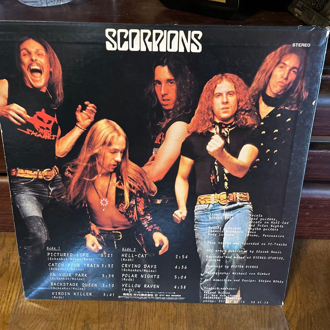 SCORPIONS VIRGIN KILLER LPレコード