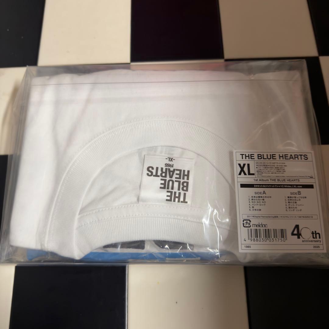 ブルーハーツ カセットテープ+Tシャツ THE BLUE HEARTS 新品