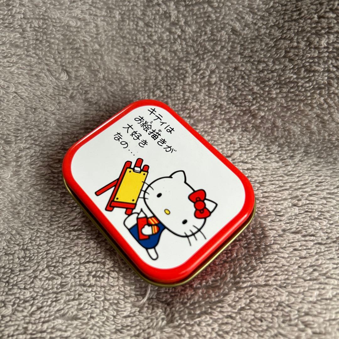 【サンリオ】ハローキティ 缶 小型 ミニ缶 レトロ 希少
