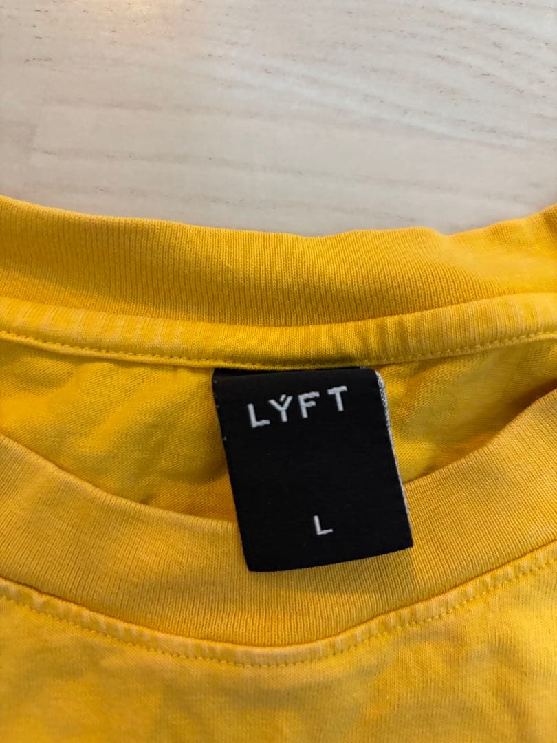 LYFT イエロー タンクトップ Lサイズ