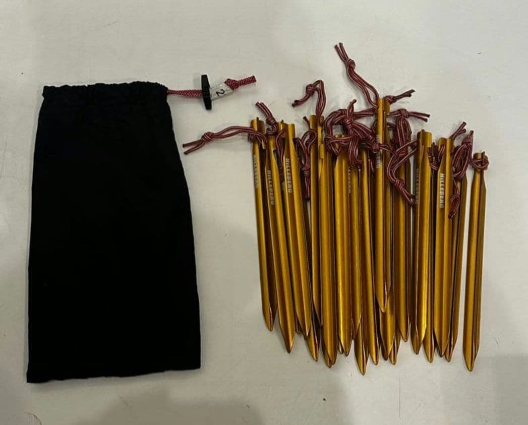 美品　ヒルバーグ　ケロン4gt サンド　純正フットプリント　セット