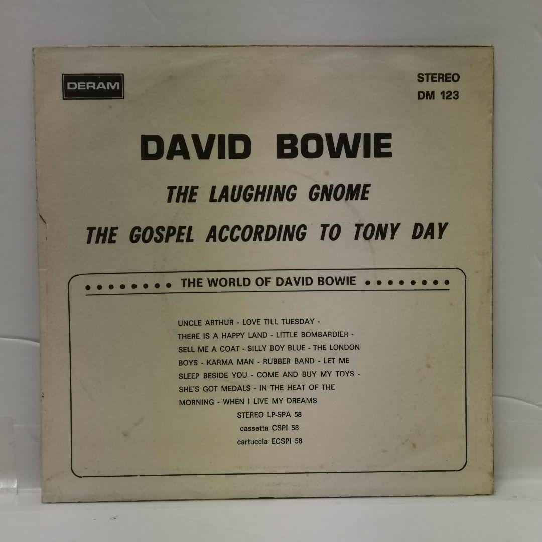 David Bowie Laughing Gnome 7\" イタリア Deram