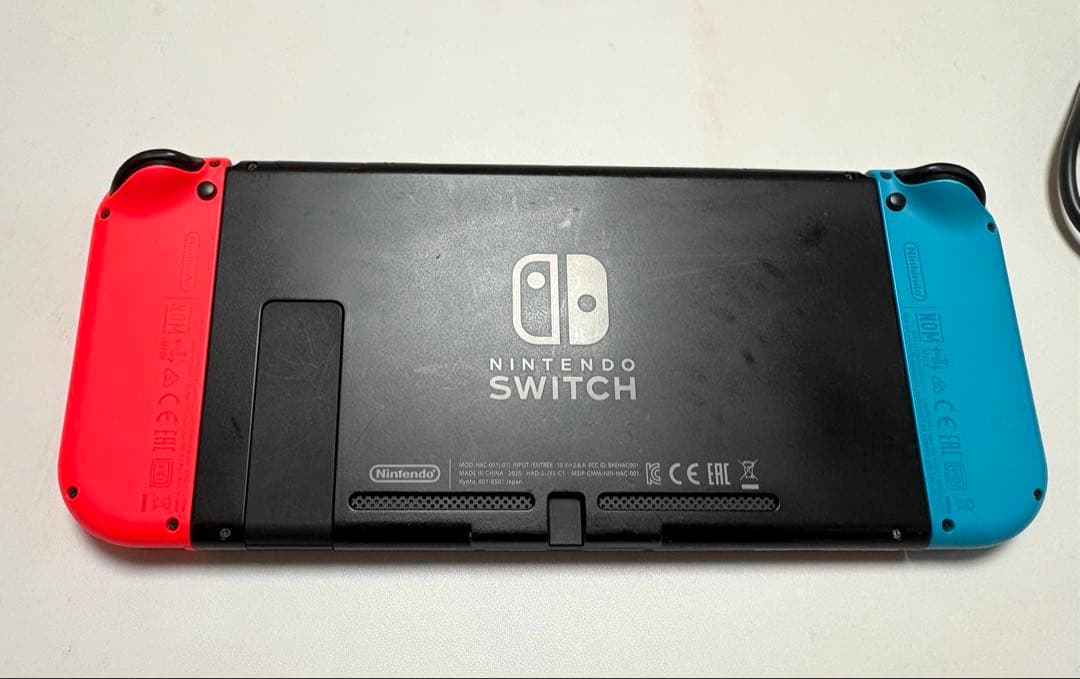 Nintendo Switch 本体 青/赤 ACアダプター付き
