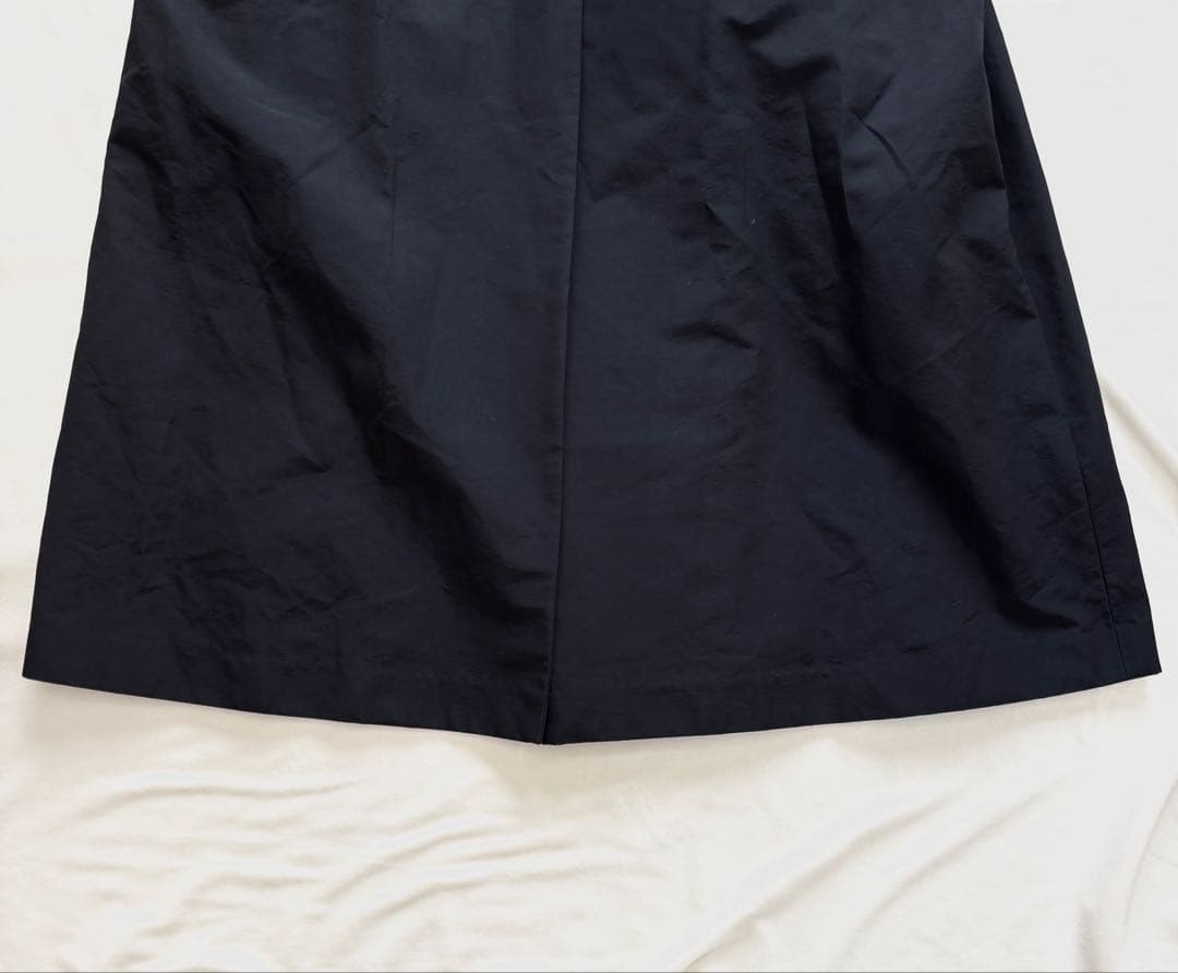 極美品☆アルアバイル allureville グログランノーカラーコート　ロング