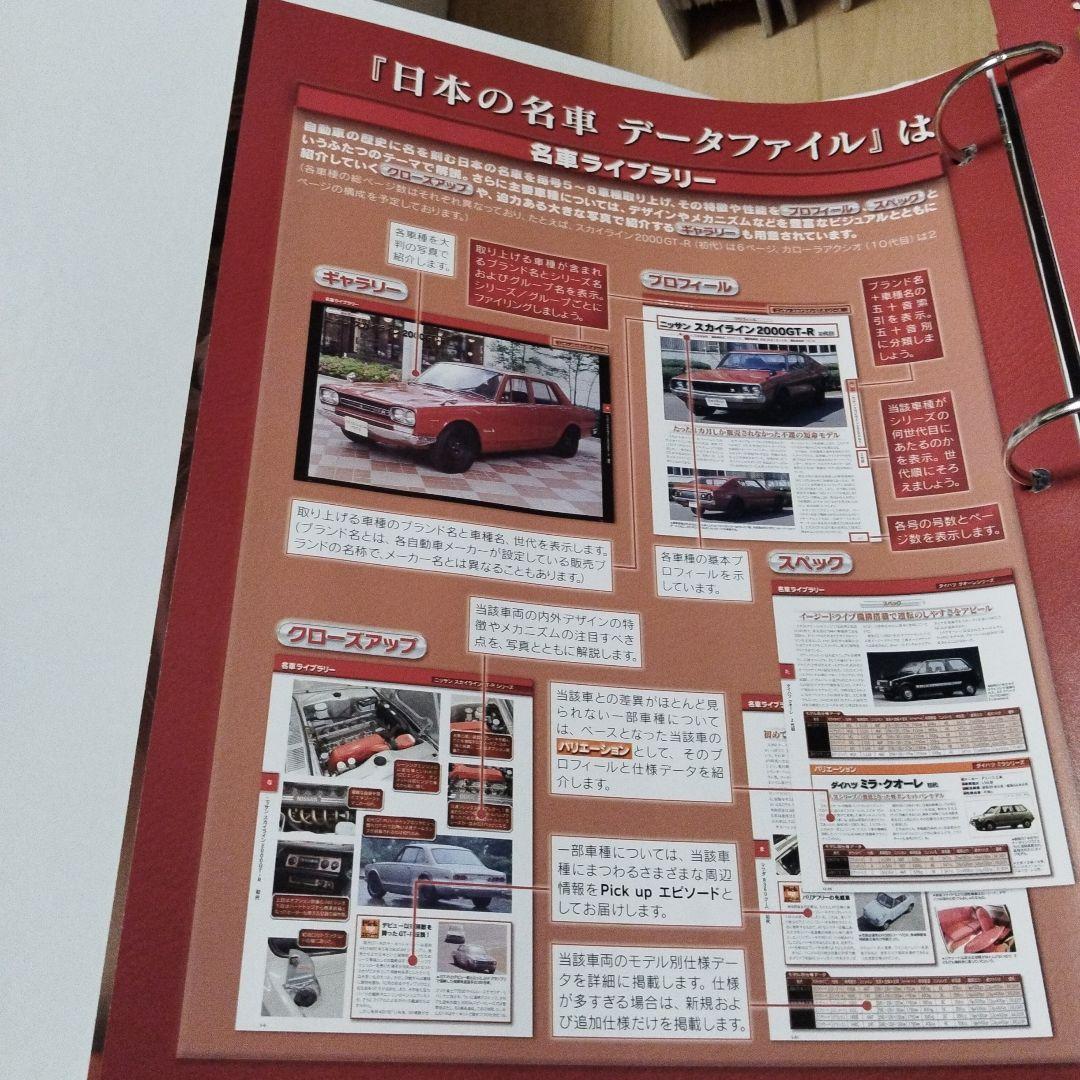 ディアゴスティーニ　日本の名車全101号　ファイリング済　付属品付