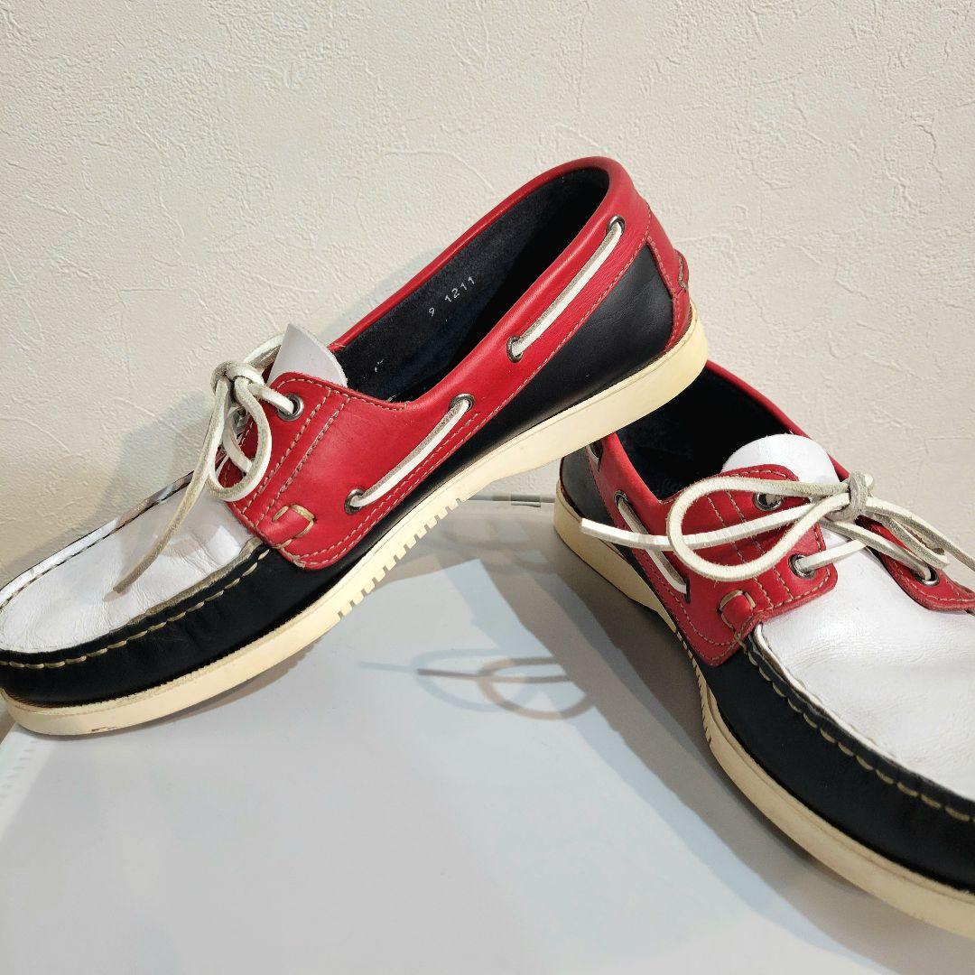 【SHIPS別注】パラブーツ バース トリコロール UK9（約27.5cm)