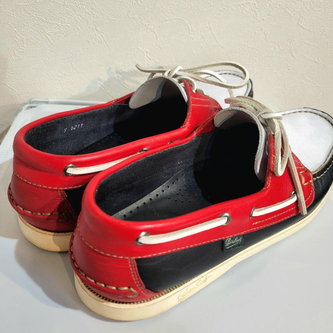 【SHIPS別注】パラブーツ バース トリコロール UK9（約27.5cm)