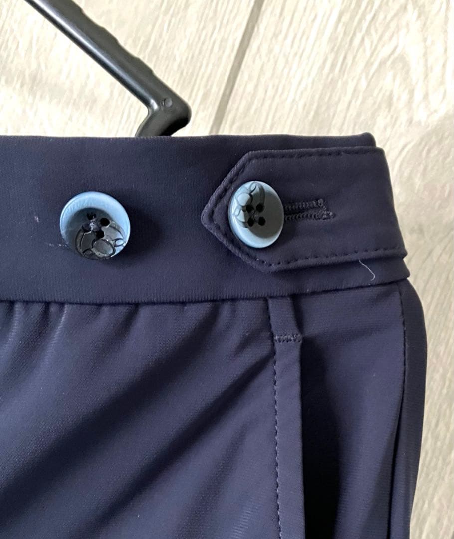 美品　GTA ハイパフォーマンステクノジャージリブパンツ　ネイビー