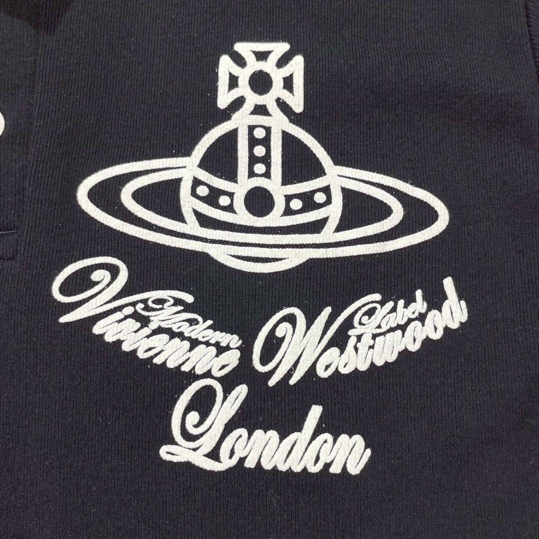 Vivienne Westwood レディース 半袖 ポロシャツ 黒 古着