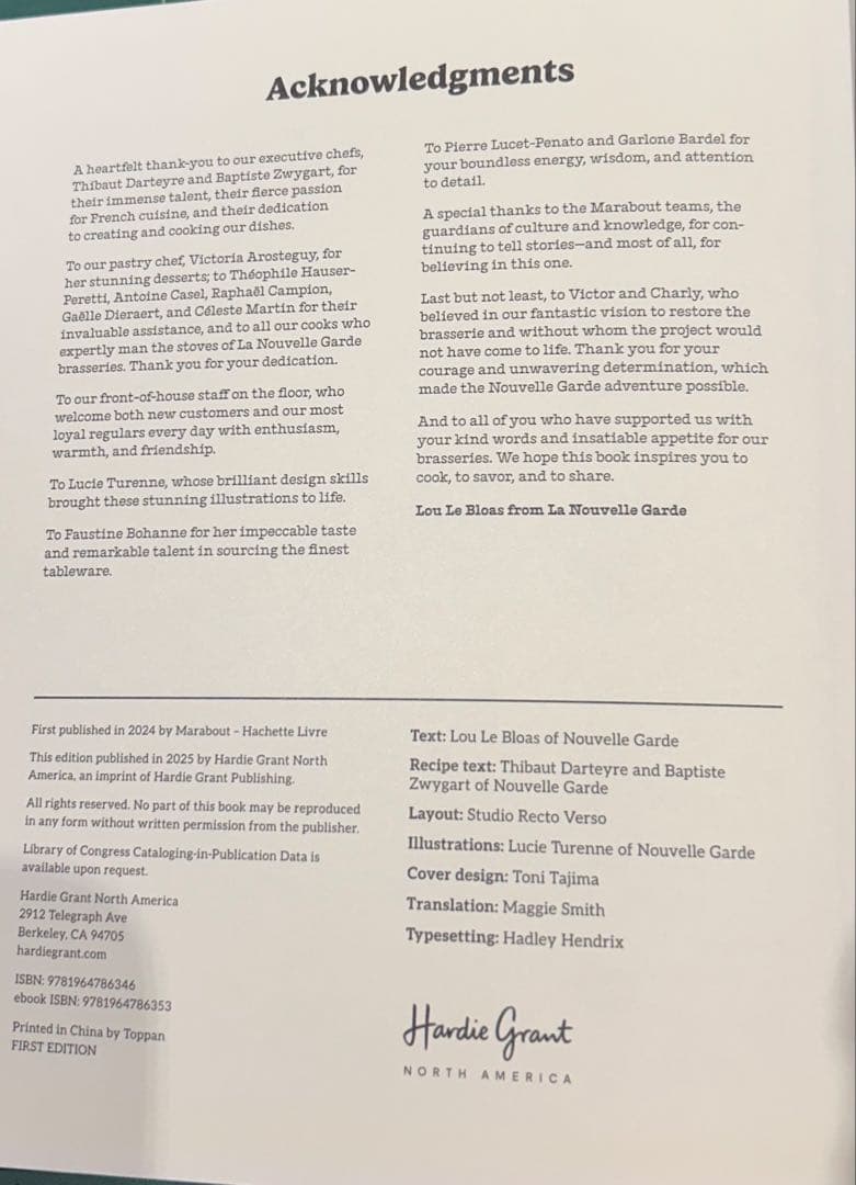 趣味・スポーツ・実用 THE BRASSERIE COOKBOOK